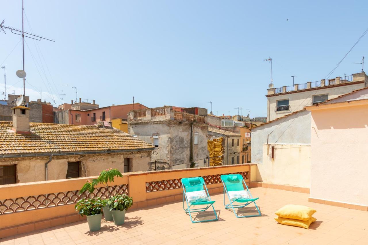 קסטלו דה אמפוריאס Costa Brava Acollidor Apartament Amb Gran Terrassa Per A 3 Persones מראה חיצוני תמונה