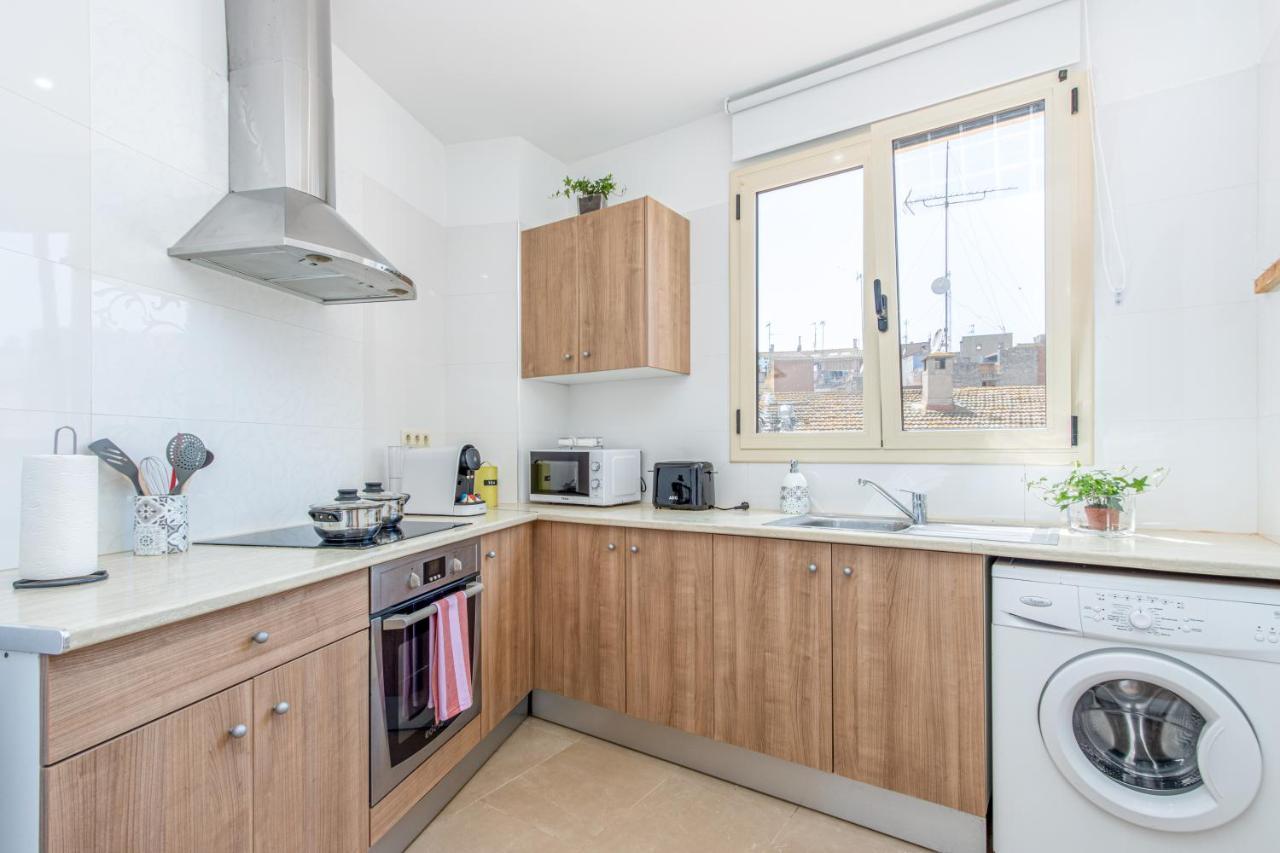 קסטלו דה אמפוריאס Costa Brava Acollidor Apartament Amb Gran Terrassa Per A 3 Persones מראה חיצוני תמונה